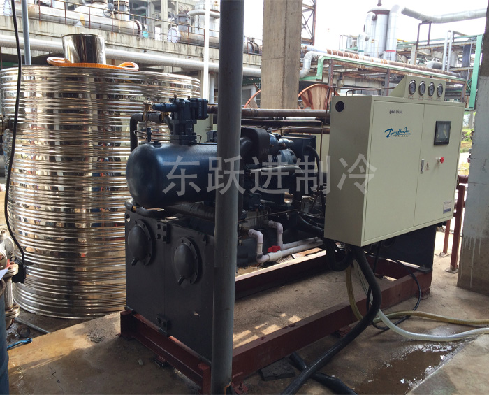 廣西柳州化工廠低溫螺桿冷水機(jī)應(yīng)用案例-45℃