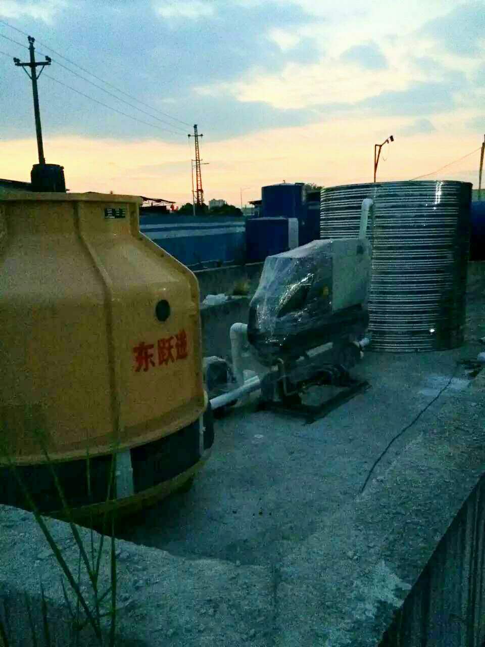 攪拌站冷水機